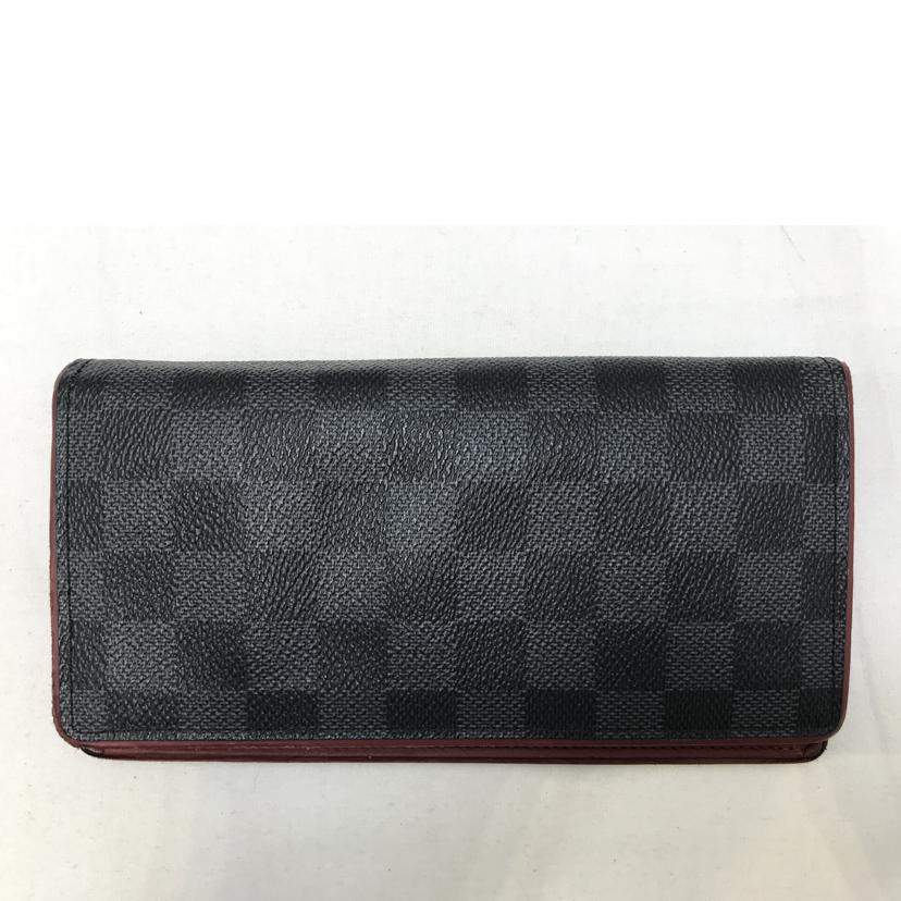 LV ルイヴィトン/ポルトフォイユ プラザダミエグラフィット/N63254//RI4***/BCランク/51