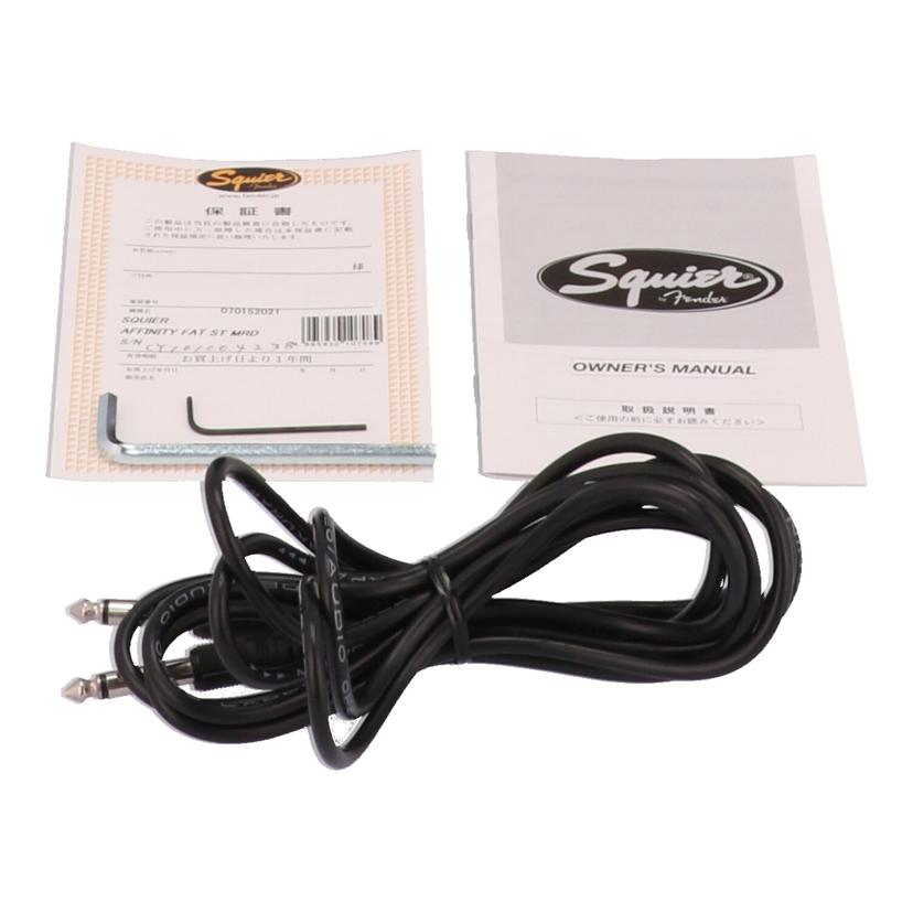Squier スクワイヤー/エレキギター/AFF FAT STRAT//CY101004238/Aランク/62