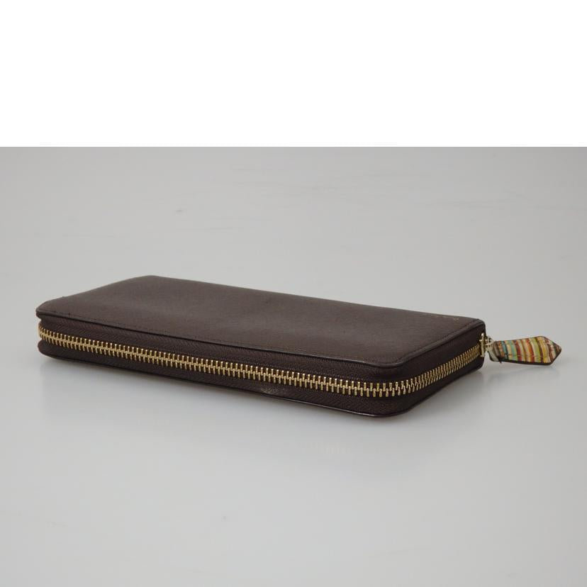 Paul Smith ポールスミス/ラウンドファスナー長財布/ブラウン/P785//ABランク/76