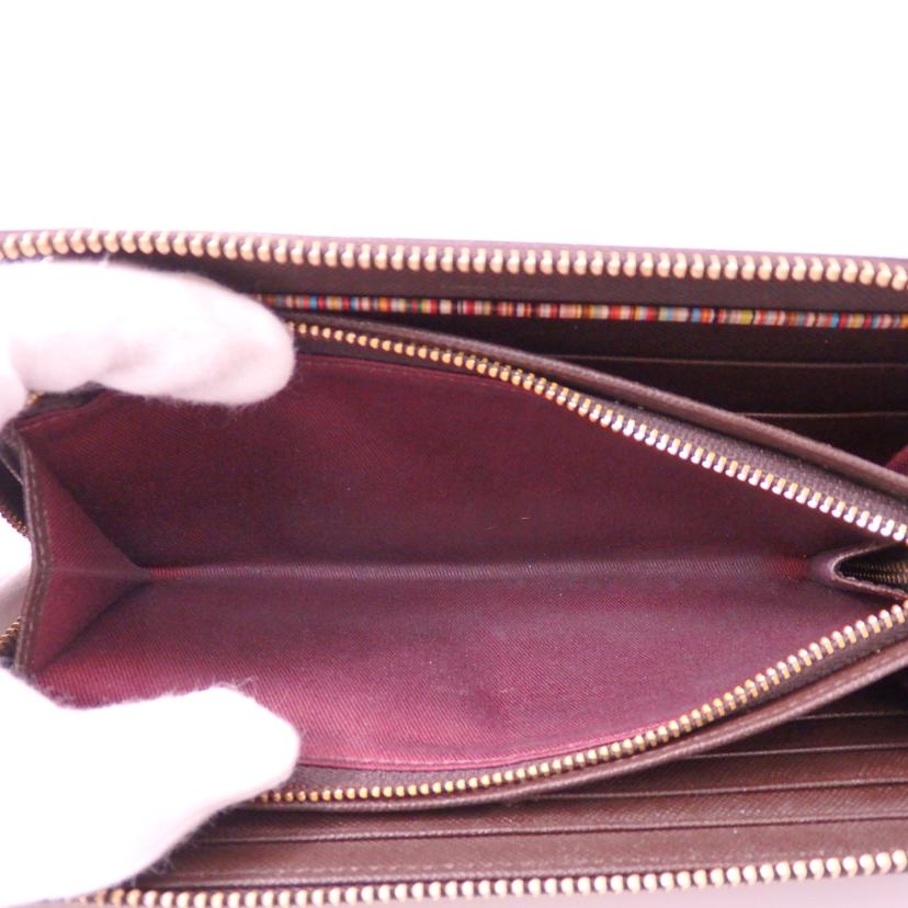Paul Smith ポールスミス/ラウンドファスナー長財布/ブラウン/P785//ABランク/76