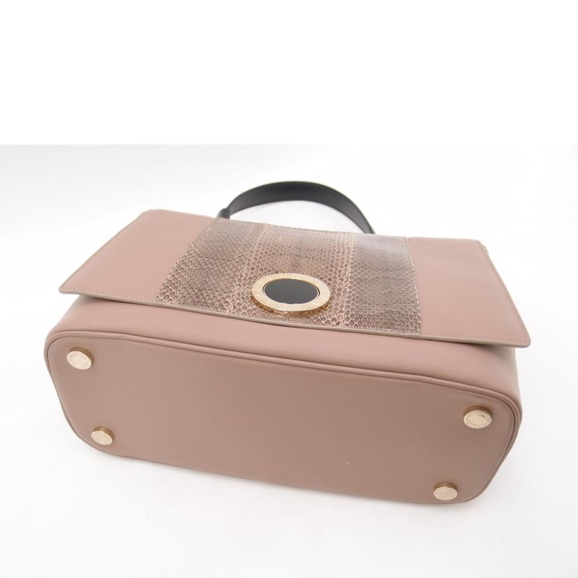 BVLGARI ブルガリ/ブルガリブルガリ2wayバッグ/ピンク系/39777//Aランク/69