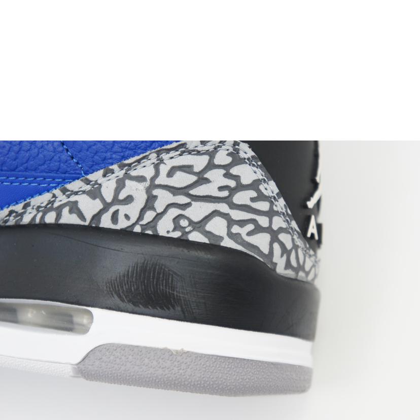 nike ナイキ/ジョーダン3レトロ/CT8532-400//SAランク/78