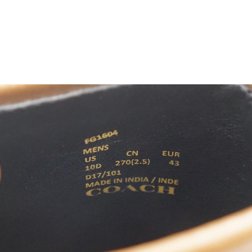 COACH コーチ/COACH HENRY CAP TOE BOOT 27.0/FG1604//Aランク/67