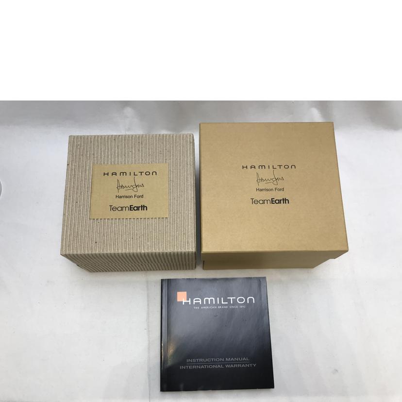 HAMILTON ハミルトン/カーキ チームアース ハリソンフォードモデル/H604551//Bランク/51