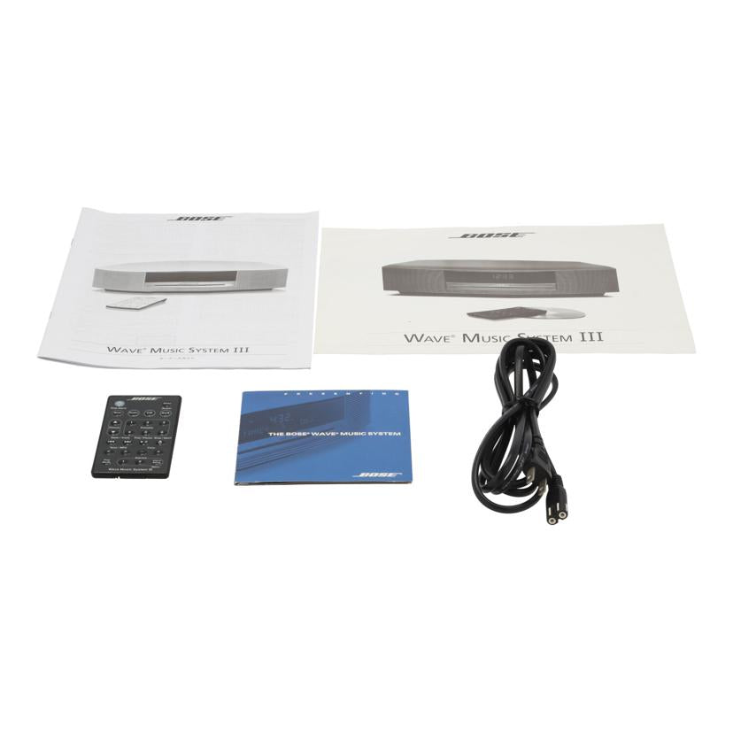 BOSE ボーズ/CDオーディオシステム/Wave Music System III//055435P41340072AE/Bランク/77