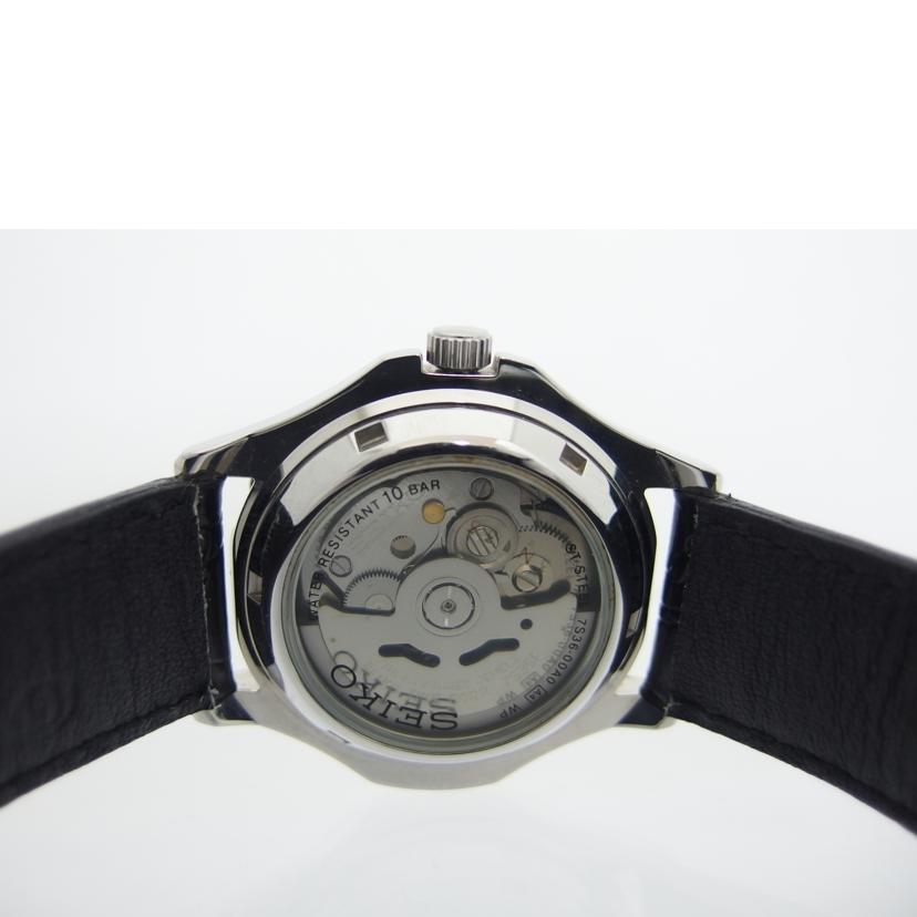 SEIKO セイコー/5スポーツ/自動巻き/レザーベルト/7S36-00A0//3N1***/Aランク/04