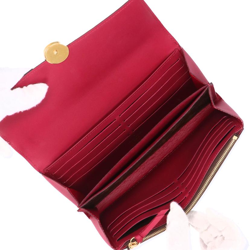LOUIS VUITTON ルイ・ヴィトン/ポルトフォイユ・フロール/モノグラム/フューシャ/M64585//CA2***/Aランク/09