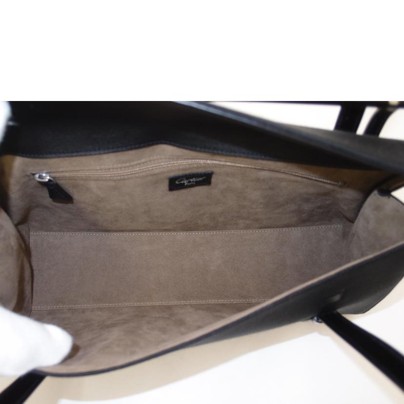 Cartier カルティエ/キャンバスパテントハンド/ブラック//Aランク/69