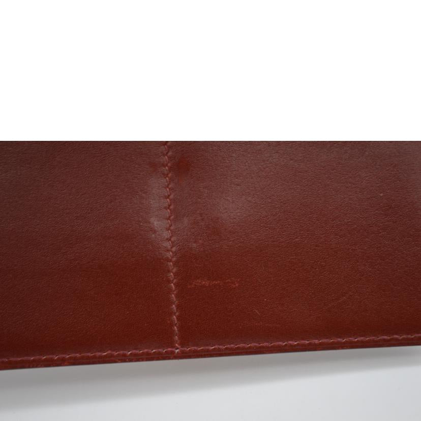 HERMES エルメス/ケリーポケットコンパクトウォレット/ボックススカーフ/ボルドー//K□刻*/Bランク/89