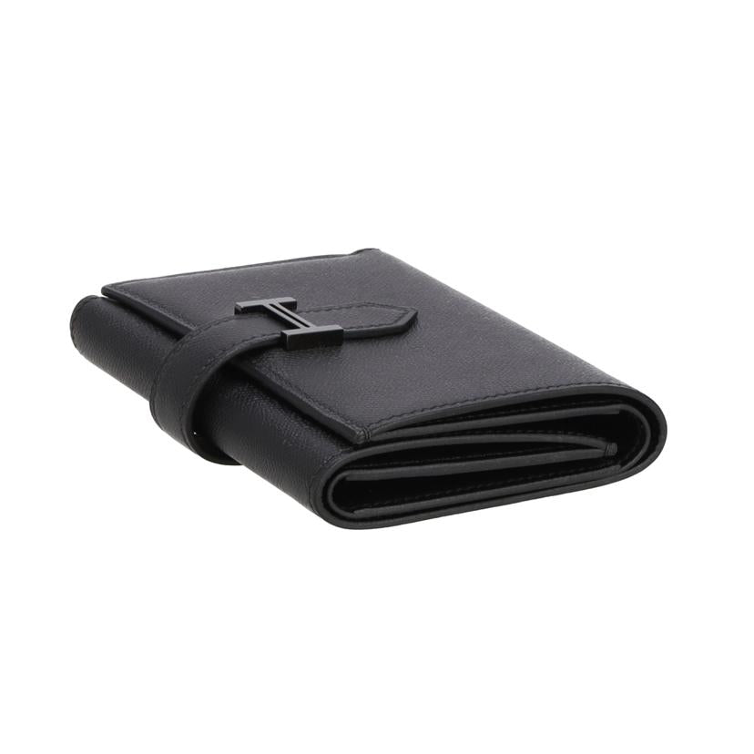 HERMES エルメス/ベアンコンパクト/モノクローム/マダム/ソーブラック/H085916CH//W/Aランク/91