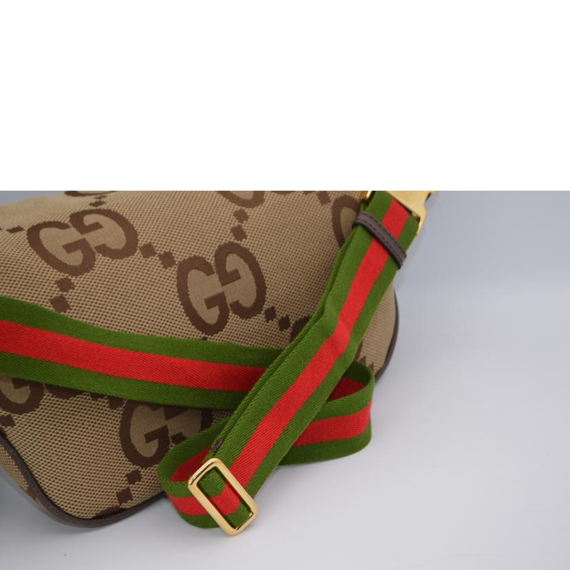 GUCCI グッチ/ジャンボGGキャンバスシェリーラインボディバッグ/696031//486***/ABランク/89