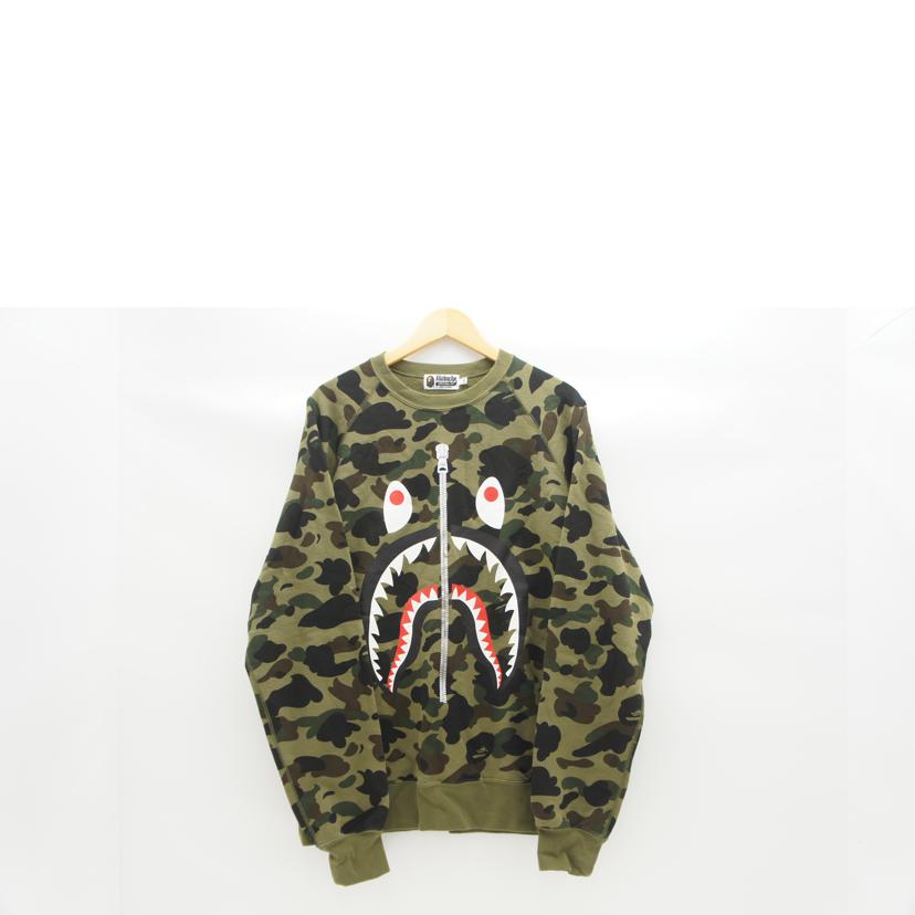 A Bating APE アベイシングエイプ/1ST カモシャーククルーネック/001SW1301004M//ABランク/24