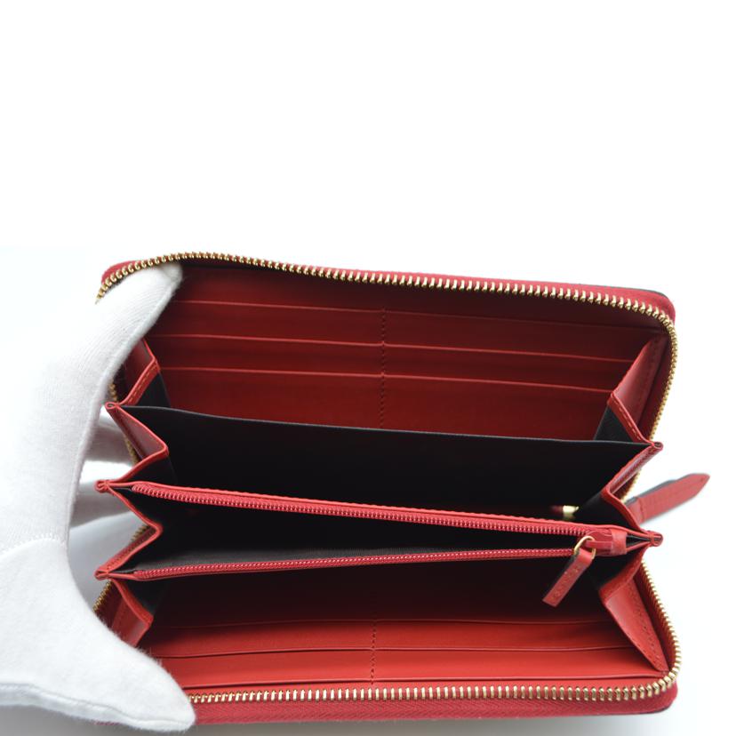 GUCCI グッチ/GGスプリームボスコパッチラウンドファスナー長財布/506279//496***/Sランク/89