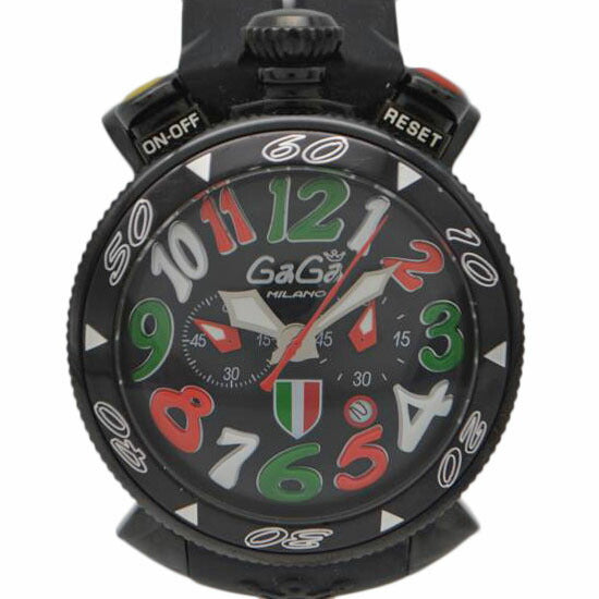 GaGAMILANO ガガミラノ/マヌアーレ48リミッドエディションクォーツ/299本限定/6054.LE.IT//059****/Bランク/89