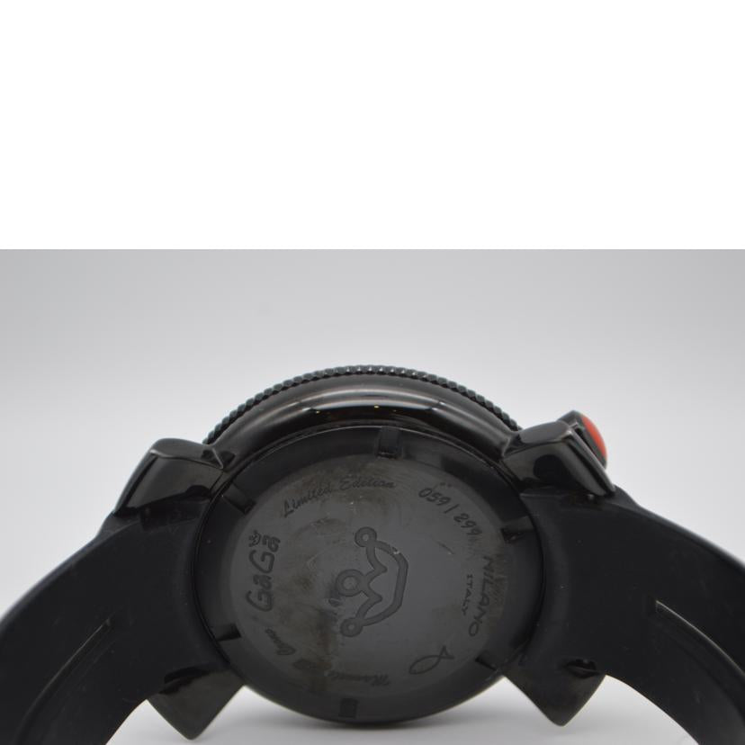 GaGAMILANO ガガミラノ/マヌアーレ48リミッドエディションクォーツ/299本限定/6054.LE.IT//059****/Bランク/89