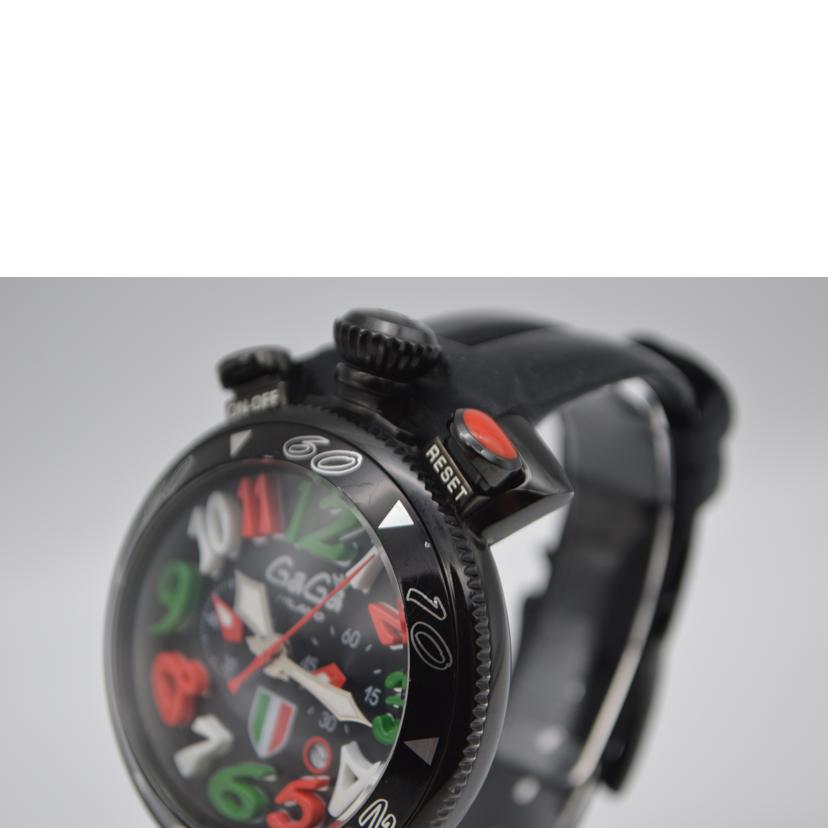 GaGAMILANO ガガミラノ/マヌアーレ48リミッドエディションクォーツ/299本限定/6054.LE.IT//059****/Bランク/89