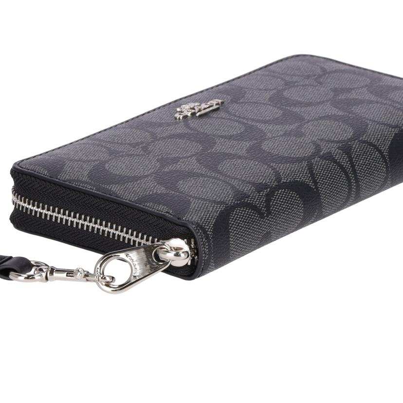 COACH コーチ/シグネチャー/ラウンドファスナー長財布/C4522//A21**/Sランク/78