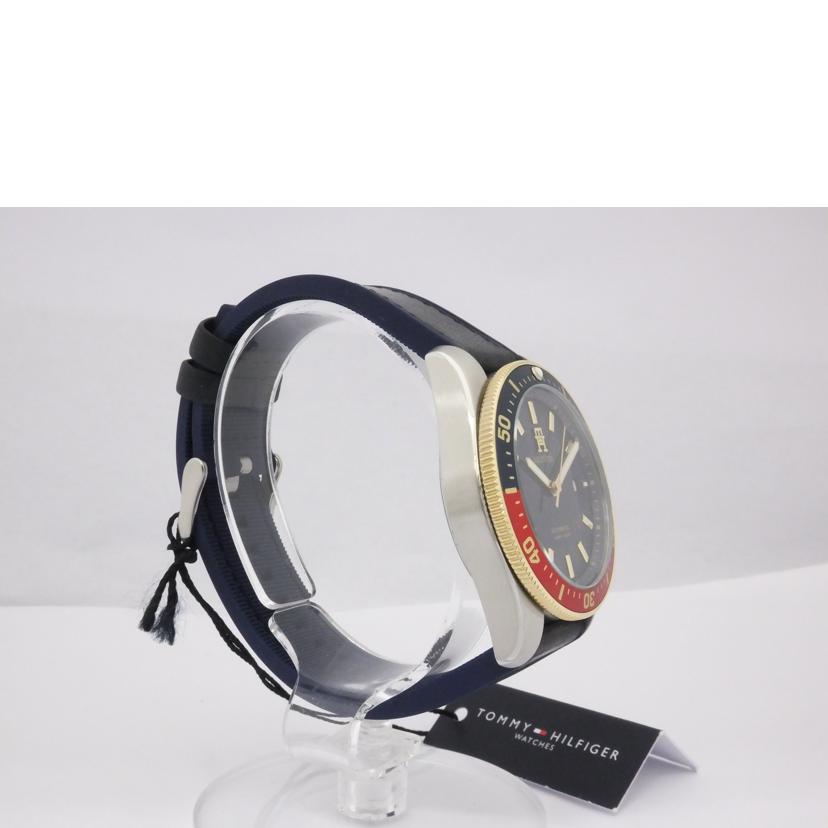 TOMMY HILFIGER トミーヒルフィガー/TH85/裏スケ/デイト/メンズ自動巻き/1792141//381******/SAランク/88