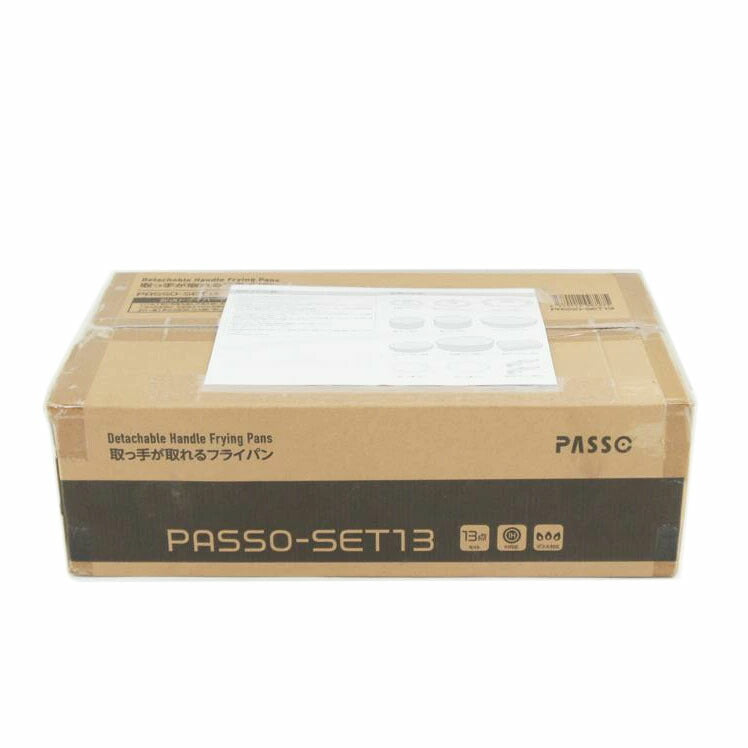 アスカ/取っ手が取れるフライパン13点セット/PASSO-SET13//Sランク/64