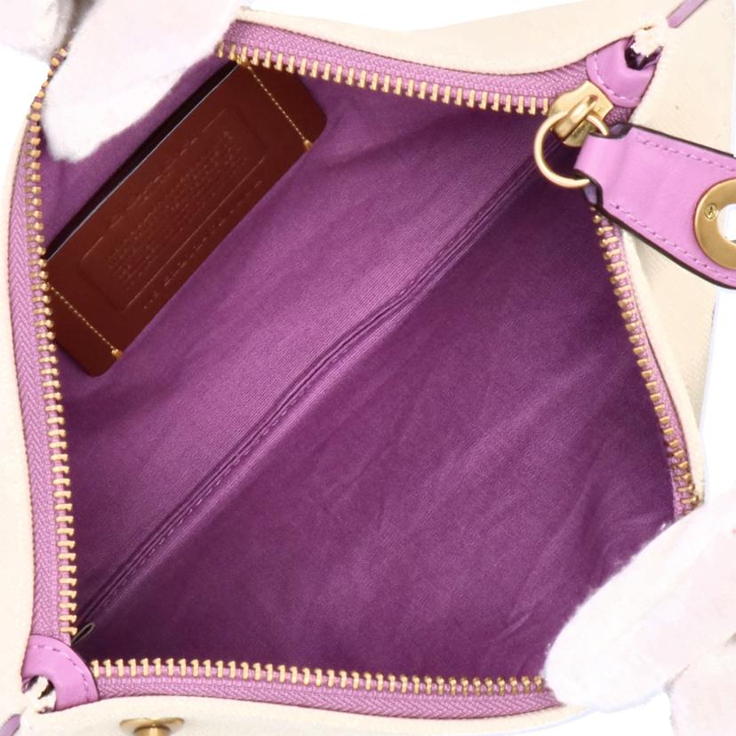 COACH コーチ/ストライプクラッチバッグ/F26071//A19**/Aランク/85