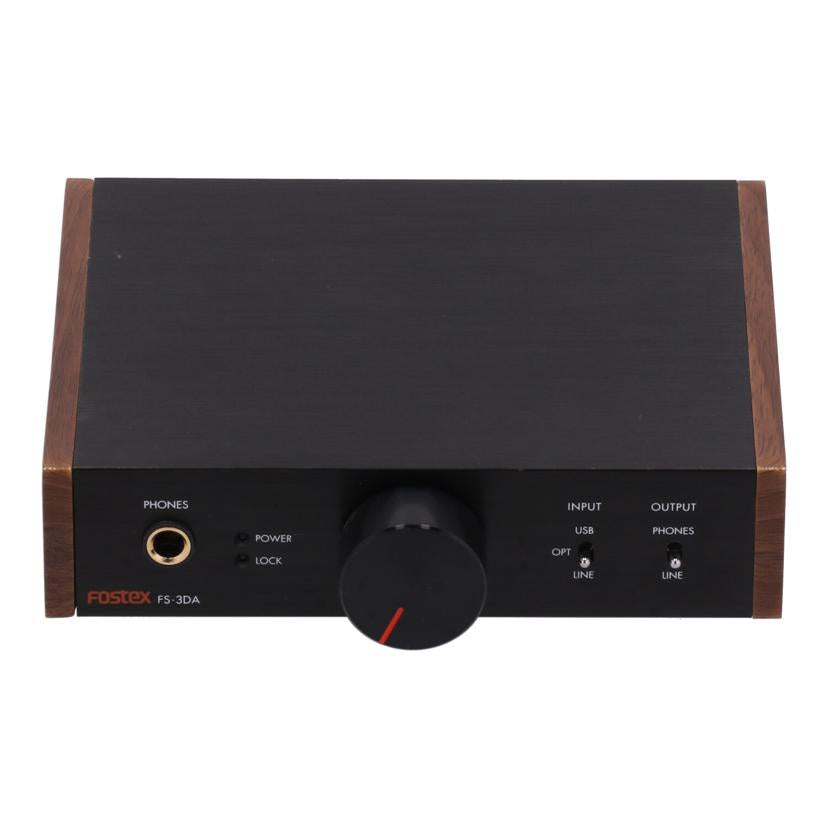 FOSTEX フォステクス/D/Aコンバータ/FS-3DA/0960223CA/Aランク/62【中古】 FOSTEX フォステクス /家電・カメラ・AV機器｜WonderREX-ONLINE 公式
