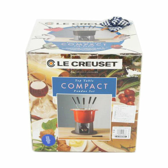 LE CREUSET ルクルーゼ/コンパクト フォンデュ鍋セット//Sランク/64