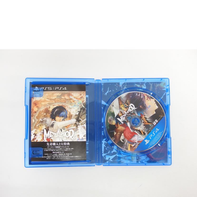 ATLUS アトラス/PS4/メタファー リファンタジオ/PLJM 17370//Aランク/04