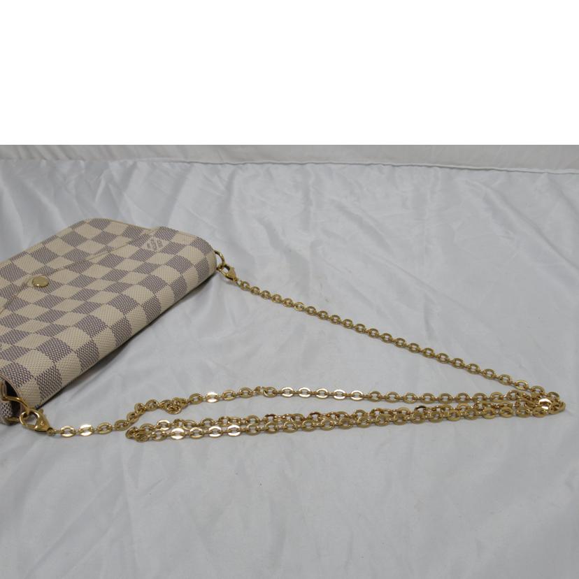 LOUIS VUITTON/ポシェット・フェリシー/ダミエ・アズール/N40491//ABランク/63