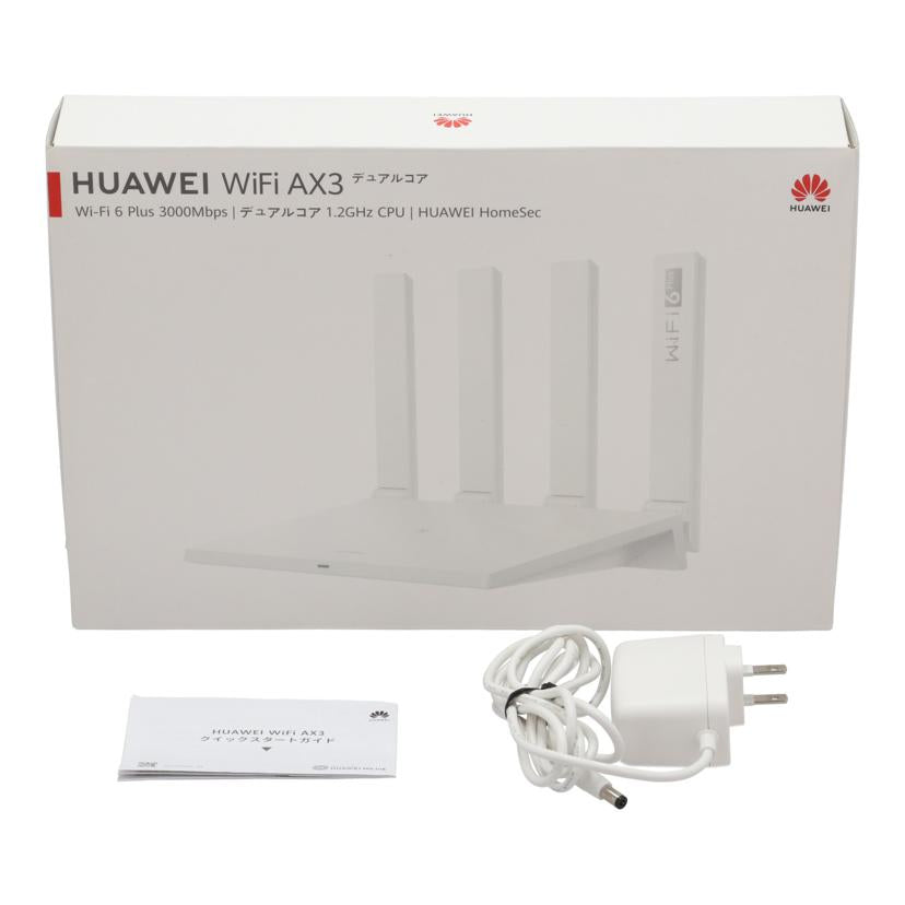 HUAWEI ファーウェイ /無線LANルーター/HUAWEI WiFi AX3/WS7100//2SF7S20916000143/Bランク/05