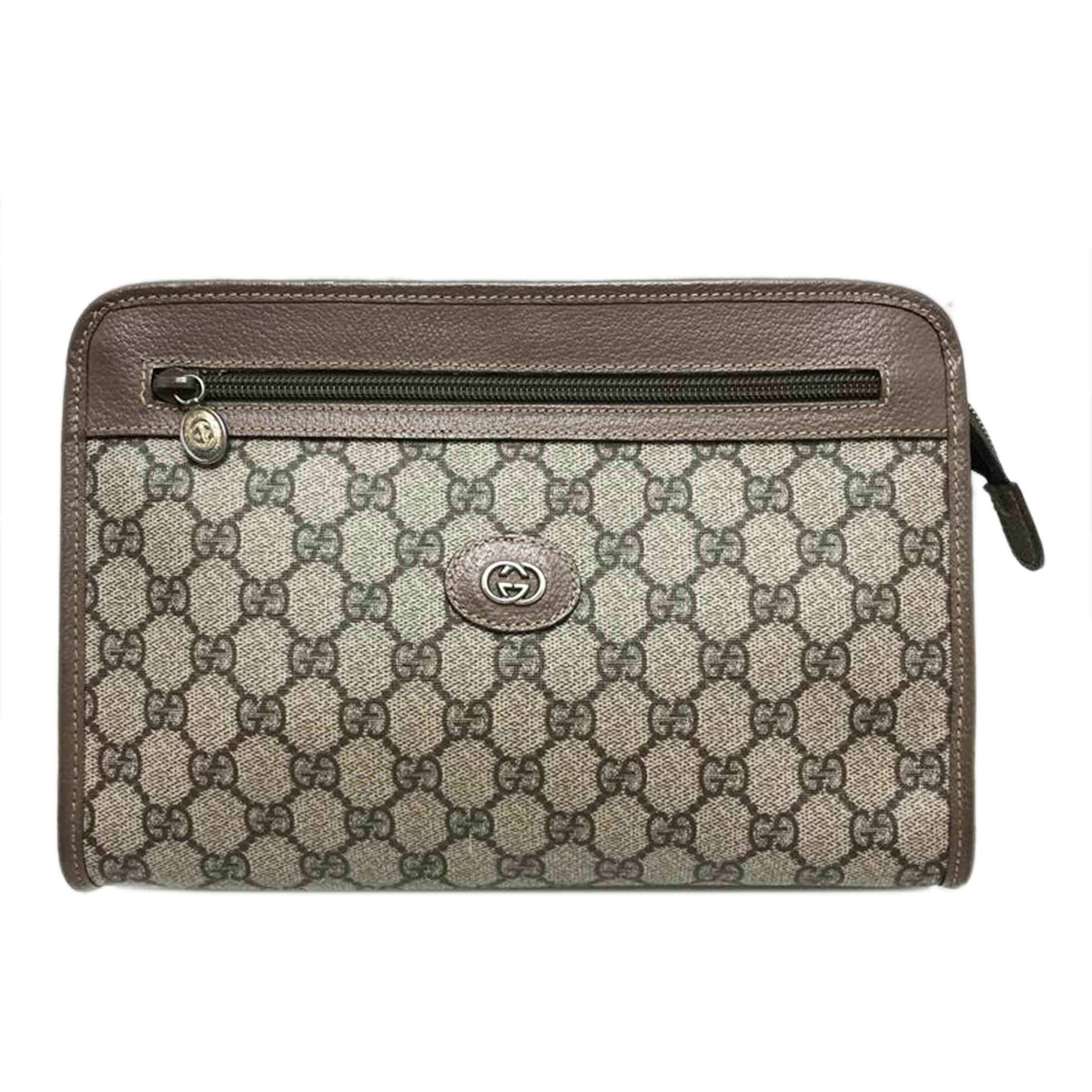 GUCCI グッチ/オールドグッチ PVCセカンドバッグ/014 122 6063//402*/Bランク/51