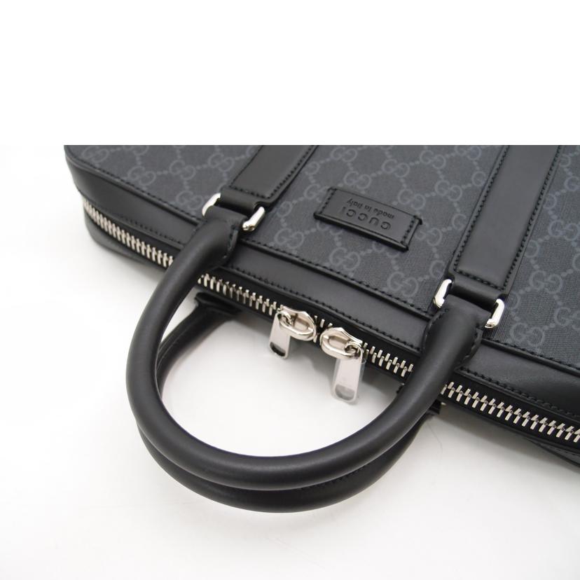 GUCCI グッチ/GGスプリーム2wayブリーフケース/ブラック/474135//525***/Sランク/69