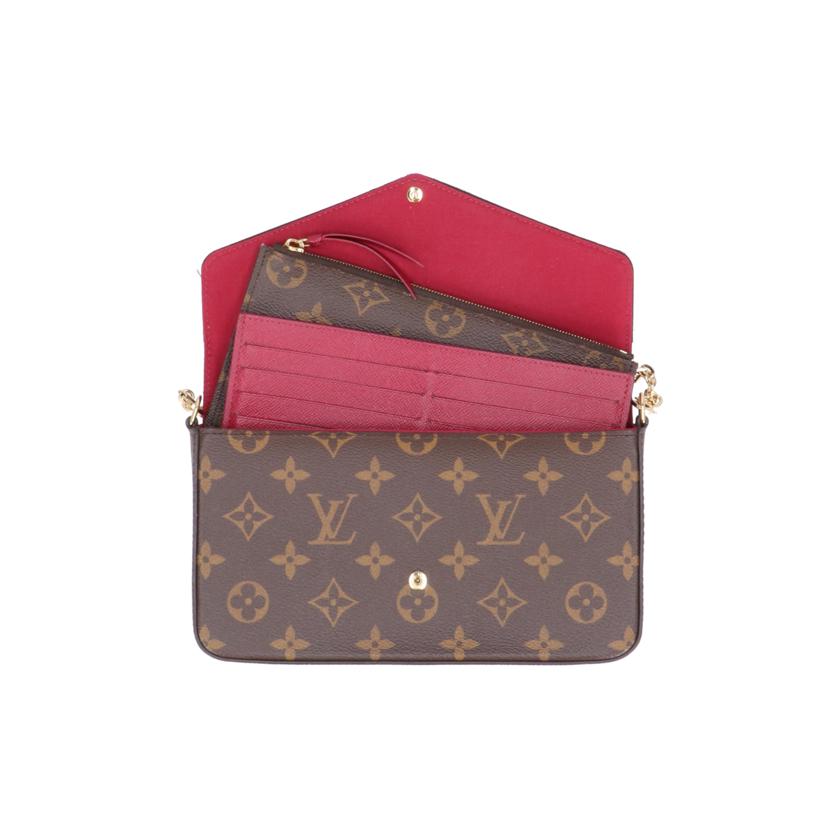 LOUIS VUITTON ルイ・ヴィトン/ポシェット・フェリシー/モノグラム・フューシャ /M61276//RFI*/Aランク/19