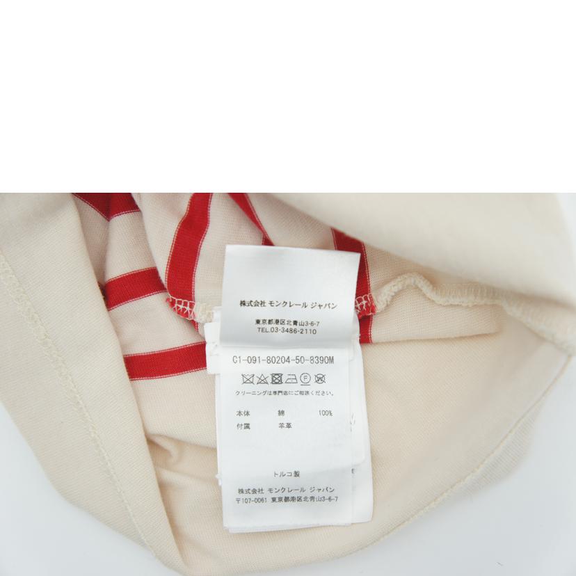MONCLER モンクレール/ボーダープリントTシャツ/C10918020450 8390M//サイズ:M/ABランク/75