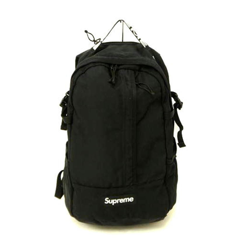 Supreme シュプリーム/18SS Backpack ナイロン リュック/ブラック//BCランク/01