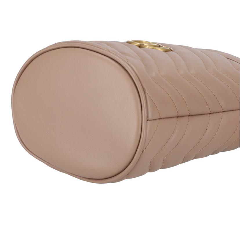 GUCCI グッチ/GGマーモントミニバケットバッグ/575163//095*/Aランク/94