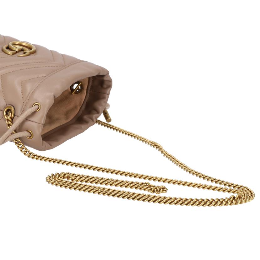 GUCCI グッチ/GGマーモントミニバケットバッグ/575163//095*/Aランク/94