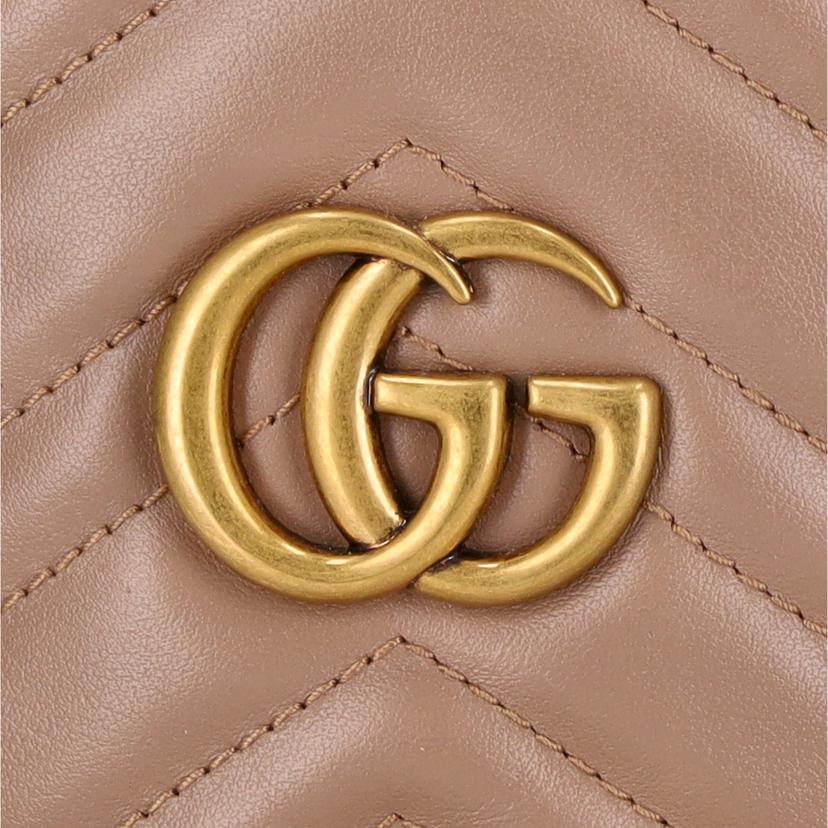 GUCCI グッチ/GGマーモントミニバケットバッグ/575163//095*/Aランク/94