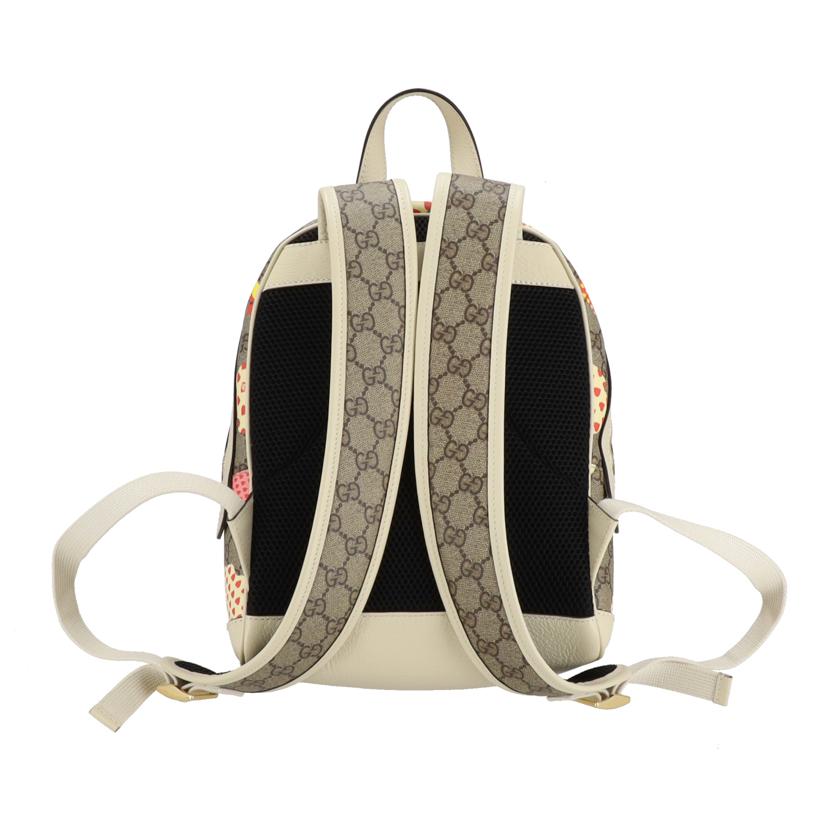 GUCCI グッチ/レ・ポム/アップル&ハートGGスプリームリュック/552884//493***/ABランク/91