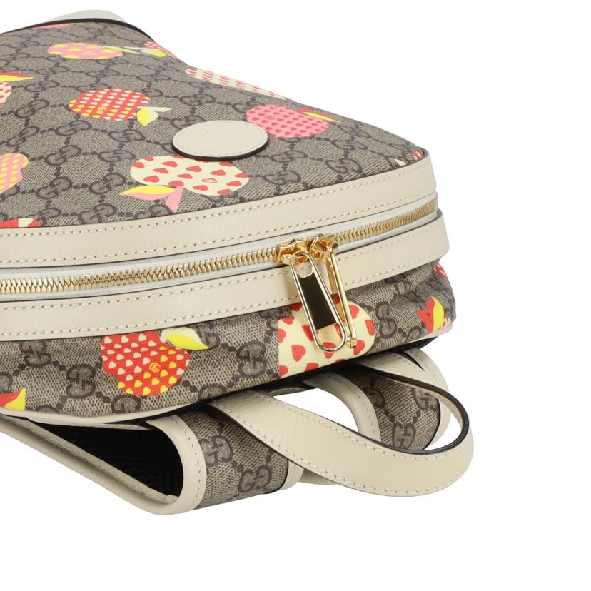 GUCCI グッチ/レ・ポム/アップル&ハートGGスプリームリュック/552884//493***/ABランク/91