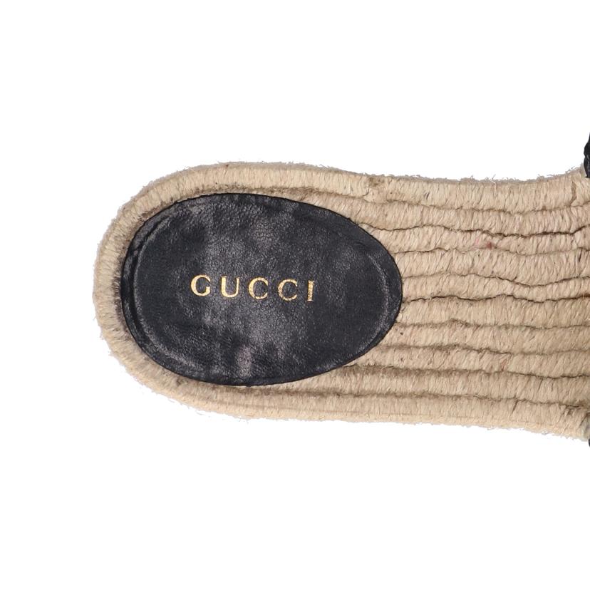 GUCCI グッチ/エスパドリーユサンダル/573028//Bランク/94