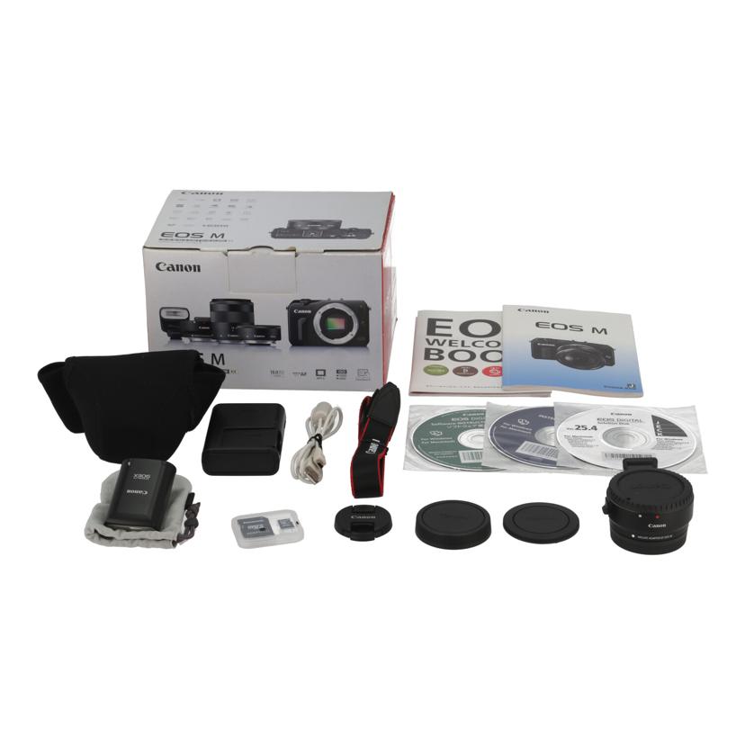 CANON キヤノン/ミラーレス一眼/EOSM Wズームレンズキット//151091403504/Bランク/70