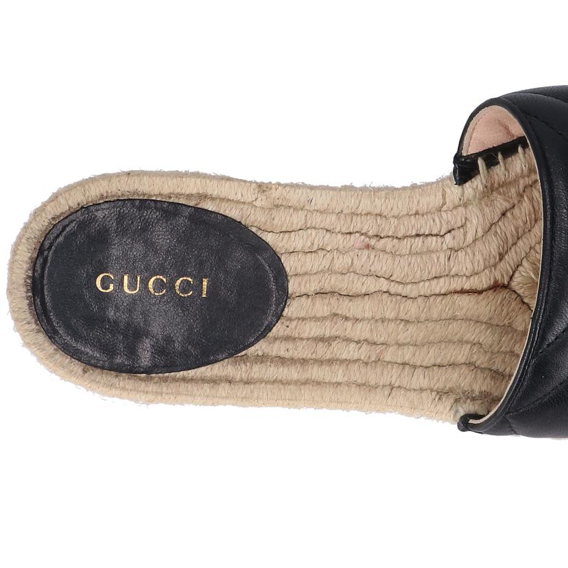 GUCCI グッチ/エスパドリーユサンダル/573028//Bランク/94