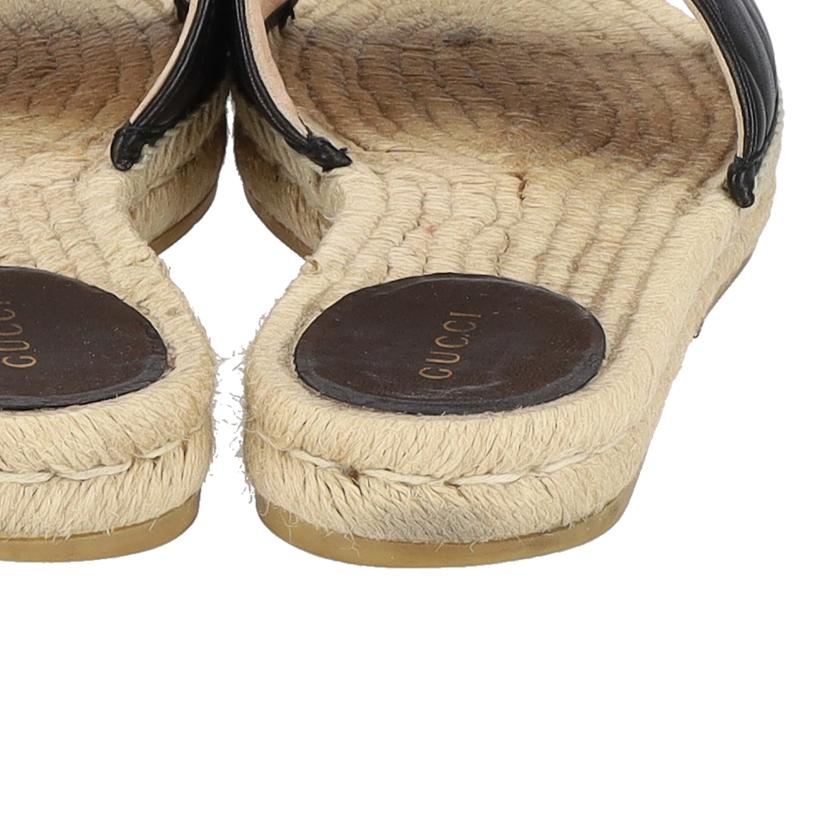 GUCCI グッチ/エスパドリーユサンダル/573028//Bランク/94