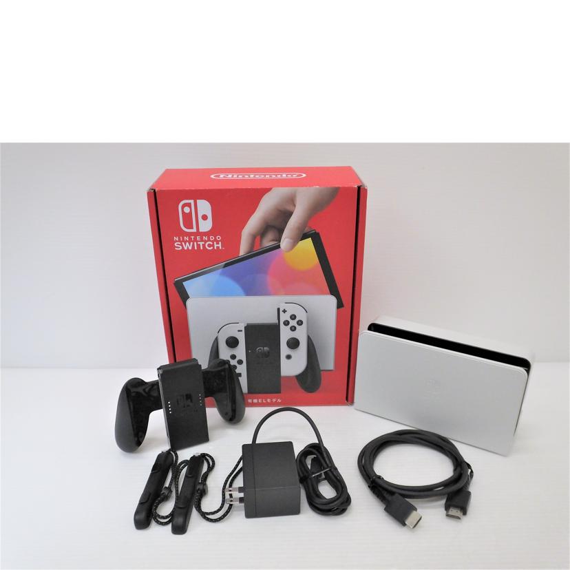 nintendo 任天堂/有機ELスイッチ本体ホワイト/HEG-S-KAAAA//XTJ50269279150/Bランク/88