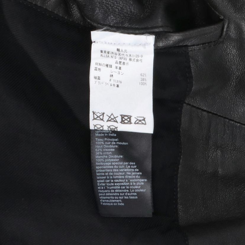 ALLSAINTS オールセインツ/CONROY LEATHER BIKER/AS150276R//Bランク/94