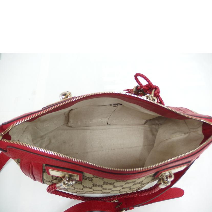 GUCCI グッチ/GGキャンバスバンブーハンド/282300//Bランク/82