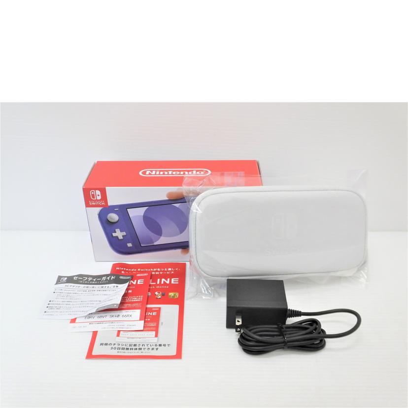 nintendo 任天堂/ニンテンドースイッチLite本体ブルー/HDH-S-BBZAA//XJJ10027826422/ABランク/88