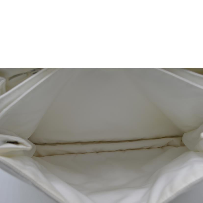 PRADA プラダ/Re-Nylonラージパデッドショルダー/ホワイト/1BD256//255******/ABランク/89