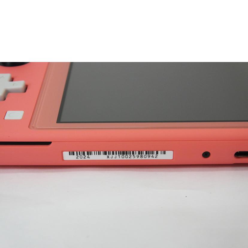 nintendo 任天堂/ニンテンドースイッチLite本体コーラル/HDH-S-PAZAA//XJJ10025980942/Bランク/88