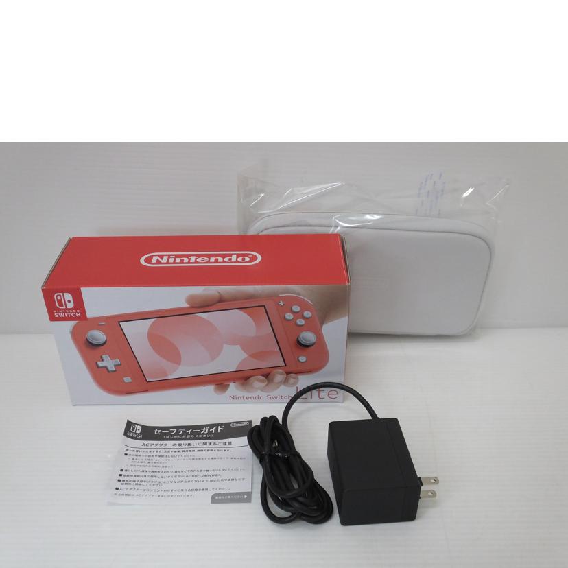 nintendo 任天堂/ニンテンドースイッチLite本体コーラル/HDH-S-PAZAA//XJJ10025980942/Bランク/88